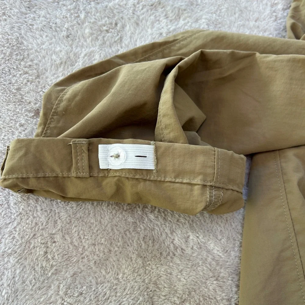 Simms Superlight Fishing Pants Mens 34 Tan Khaki Nylon Outdoor Hiking Trousers